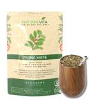 Premium Natural Vita Yerba Mate Starter Kit 500g - Includes Authentic Mate Gourd & Bombilla for Traditional Mate Tea Experience - Complete Yerba Mate Tea Set & Tea Cup - Buy Online on GoSupps.com