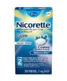 White Ice Mint Quit Smoking Gum - Fast Nicotine Relief - Buy Online on GoSupps.com
