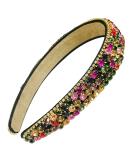 JZK Glitter Hair Straps & Rhinestone Headbands for Women & Girls - Stylish Turban Headband Gifts - Buy Online on GoSupps.com