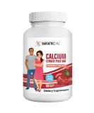 BariatricPal Calcium Citrate 500mg Chewable Tablets - Cherry Flavor - 90 Count - Buy Online on GoSupps.com
