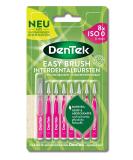 Dentek Eco EasyBrush Interdental Brush ISO 0 - 8 Pieces 0.4mm Mega Fine for Narrow Spaces Mint Flavor Hygienic Cap - Reusable | International Shipping - Buy Online on GoSupps.com