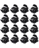 JANYUN 24 Pcs Mini Non-Slip Hair Claw Clips for Women and Girls - Black - Buy Online on GoSupps.com