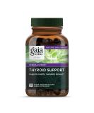 Gaia Herbs Thyroid Support - 120 Vegan Liquid Phyto-Caps | Natural Hormone Balance - Buy Online on GoSupps.com
