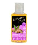 Nature Max Bitter Almond Oil 1.7 oz - Pure Cold Pressed for Hair & Skin Care | Natural Undiluted Premium  - Buy Online on GoSupps.com