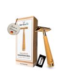 Bambuna Razor Plane Set - Sustainable Safety Razor for Men & Women | 5 Blades Bamboo Grip Plastic-Free Made in Germany + eBook - Buy Online on GoSupps.com