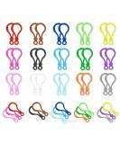 200 PCS Multicolor Plastic Lobster Clasp Keychain Clips for Kids | Backpack and Craft Keychain Hooks - Buy Online on GoSupps.com