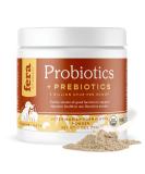 FERA Probiotics for Dogs and Cats - USDA Organic Certified - Advanced Max-Strength Vet Formulated - All Natural Probiotics Powder - Made in The USA - 5 Billion CFUs Per Scoop (Packaging May Vary) - Buy Online on GoSupps.com