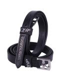 QHP Black Leather Stirrup Leathers with Rhinestones - 150 cm - International Shipping Available - Buy Online on GoSupps.com
