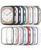  12 Pack Case Compatible with Apple Watch 40mm SE 2 Series 6 5 4 SE with Tempered Glass Screen Protector HASDON Hard PC Bumper Overall Shockproof Protective Cover for iWatch 40mm Accessories Black/White/Silver/Rose Gold/Pink/Clear/Midnight Blue/Green/Red/ - Buy Online on GoSupps.com