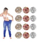 Dorina 6 Pair EarAcupressure Magnetherapy Detox Earrings for Lymph & Slimming - Buy Online on GoSupps.com