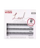 KISS Lash Couture Faux Lash Extensions, Style 'Venus', Exclusive Flat-Band Technology, Short & Medium Length, 60 Individual Lash Clusters - Buy Online on GoSupps.com