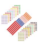 VEINARDYL 20 Colors Photo Corners Stickers - 696 Count Self Adhesive Mounting Stickers for Scrapbooking - Buy Online on GoSupps.com