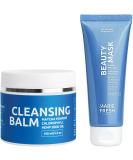 Marie Fresh Cosmetics Bundle | Facial Mask & Cleansing Balm for All Skin Types | Deep Clean & Make-Up Remover | 50ml - Shop Internationally! - Buy Online on GoSupps.com