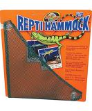 Zoo Med Hammock for Reptiles - Small | Black & Gray | Ideal for Lizards Snakes & More - Fast International Shipping - Buy Online on GoSupps.com