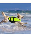 NAMSAN Dog Life Jackets Portable Inflatable Life Jackets for Small Medium & Large Dogs - Green Size L - Buy Online on GoSupps.com