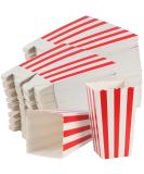 ZOENHOU Pack of 120 Popcorn Bags Red/White Striped Popcorn Bags Small Popcorn Boxes Mini Snack Boxes Cardboard Candy Container Set for Sweets Popcorn Party Cinema Easter Birthday Party - Buy Online on GoSupps.com