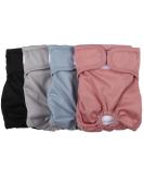 Buy Joydaog Reusable Diapers for Small Dogs | Premium Belly Wraps | XS Size (Pack of 4) - 4 Classic Colors - International Shipping Available - Buy Online on GoSupps.com