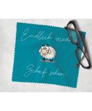 Farbwuselei Glasses Cleaning Cloth Finally Seeing Sheep Again Cloth Cleaning Cloth Glasses Cloth Display Cloth (Turquoise) - Buy Online on GoSupps.com