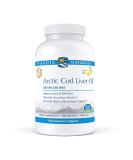 Nordic Naturals Arctic Cod Liver Oil 1000 mg - 180 Softgels | Lemon Flavor - Buy Online on GoSupps.com