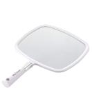 Miss Sweet Hand Held Mirror - 9x8inch (White) | Portable Makeup Mirror - Buy Online on GoSupps.com