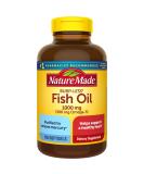 Nature Made Fish Oil Burp-Less 1000 mg 150 Softgels - Buy Online on GoSupps.com