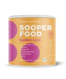 Buy Sooper Food Golden Love 250g - Bio Vegan Superfood Powder with Turmeric Ashwagandha & Ayurvedic Herbs - Natural Boost for Health - Buy Online on GoSupps.com