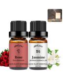 yethious Rose Essential Oil Jasmine Essential Oil Rose Essential Oils Set 2 Pack Organic Rose Oil Essential Oil Undiluted Aromatherapy Oils for Diffuser Perfume Soap Candle Making 2 X 10ML RoseJasmine - Buy Online on GoSupps.com