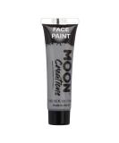 Moon Creations Face & Body Paint Tubes | Grey | 12ml | Ready to Use Face Paint | No Flake | Cruelty Free Made in UK | Face Paint for Kids Adults Fancy Dress Festivals Halloween & More - Buy Online on GoSupps.com