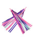 PLATT Kids Bicycle Handlebar Streamers | Colorful Tassel Ribbons for Girls Boys Bike/Scooter Handgrip - Purple 1 Pair - Buy Online on GoSupps.com