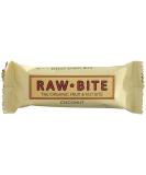Buy Raw Bite Raw Food Bar Coconut - 12-Pack (12 x 50g) | Healthy Vegan Snack for International Shipping - Buy Online on GoSupps.com