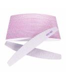 Nail Files (25 Pcs) 100/180 Grit Nail File Emery Board Bulk for Acrylic Nails and Natural Nails Limas para Unas Acrilicas Profesional Pack Filers for Gel Nail Double Sided Manicure Curved Gray 25 Pcs Halfmoon 100/180 G... - Buy Online on GoSupps.com