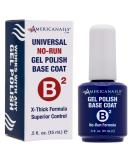 Americanails B2 No-Run Gel Polish X-Thick Formula Base Coat .5oz .05 Ounce - Buy Online on GoSupps.com