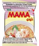 Mama Instant Noodles Tom Yum Shrimp Flavor - Authentic Thai Instant Soup - 24 x 60g Pack - Buy Online on GoSupps.com