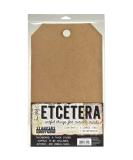 Stampers Anonymous THETC-001 Tim Holtz Etcetera Thickboard Tags  Large - Buy Online on GoSupps.com