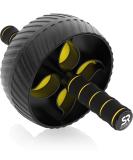 Sports Research Premium Ab Wheel Roller & Knee Pad | Ultimate Core Workout Tool - Buy Online on GoSupps.com