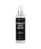 CARON & DOUCET Stainless Steel Polish - 100% Plant-Based Non-Toxic & Concentrated (8oz) | Eco-Friendly Cleaning for a Shine - Buy Online on GoSupps.com
