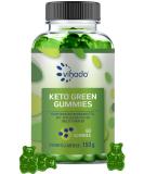 Vihado Keto Green Gummies - 60pcs | Metabolism Boosting Gummy Bears with Vitamin B6 | Best Keto Diet Gummies - Buy Online on GoSupps.com