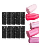 Dekaim Empty Lipstick Tubes - 10 Pack 12.1mm DIY Lip Balm Containers - Black - Perfect for Cosmetics & Travel - Buy Online on GoSupps.com