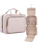 NISHEL Large Women's Travel Toiletry Bag - Pink Organizer for Makeup, Accessories & Toiletries - Buy Online on GoSupps.com