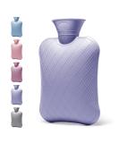 ANMIA 2L Hot Water Bag for Pain Relief - Eco Non Toxic Rubber - Hot and Cold Therapy for Muscles, Back, Neck, Shoulders, Feet, and Tummy - Silicone - Lavender - Buy Online on GoSupps.com