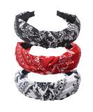 Lvyeer 3-Pack Knotted Headbands for Women - Twist Knot Fabric Headbands for Girls - Hair Accessories Set - Buy Online on GoSupps.com