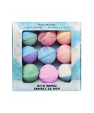 Naturally Vain Handmade Luxury Bath Bomb Set - 9-Pack Assorted Scents | Non-Staining, Sulfate-Free, Aromatherapy Spa Gift Set - Buy Online on GoSupps.com