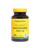 Nature's Plus Niacinamide 1000 mg - 90 Tablets for Skin Health & Energy - Buy Online on GoSupps.com