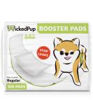 WICKEDPUP Dog Diaper Liners Booster Pads 100ct | Disposable Inserts for Reusable Belly Bands & Washable Period Panties - Buy Online on GoSupps.com