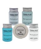 White Tea and Coconut Hotel Soaps & Toiletries Bulk Set | Terra Pure Collection | 1oz Shampoo, Conditioner, Body Wash, Lotion & 1.25oz Bar Soap | 75-Piece Travel Size Kit - Buy Online on GoSupps.com