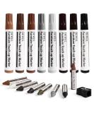 DEWEL Furniture Markers Touch Up  17 Pcs Wood Scratch Repair Kit  Upgrade Wood Furniture Repair Markers and Wax Sticks for Stains  Scratches  Wood Floors  Tables  Bedposts - Buy Online on GoSupps.com