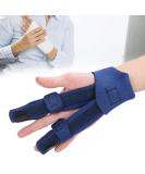 YUYTE Two Fingers Splint - Adjustable Support Brace for Broken Fingers Injuries Arthritis & Pain Relief | International Shipping - Buy Online on GoSupps.com