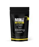 Nuke Nutrition Green Tea Extract - 180 Tablets | High Strength Supplement for Detox | Antioxidant & Polyphenol-Rich Herbal Pills - Buy Online on GoSupps.com