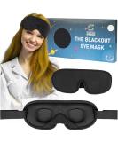Blackout Sleeping Eye Mask - Comfort Stitched Design with Cool Mesh and Adjustable Straps - Unisex - Buy Online on GoSupps.com