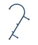 Thera Cane Massager (Blue) Proudly Made in The USA Since 1988 - Buy Online on GoSupps.com